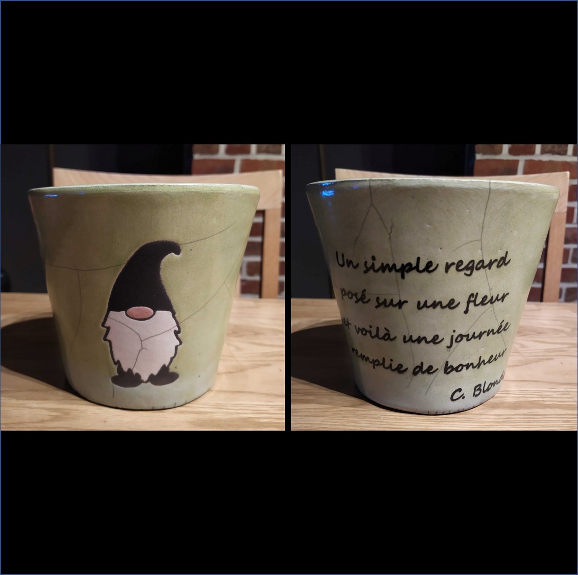 Cache pot Lutin