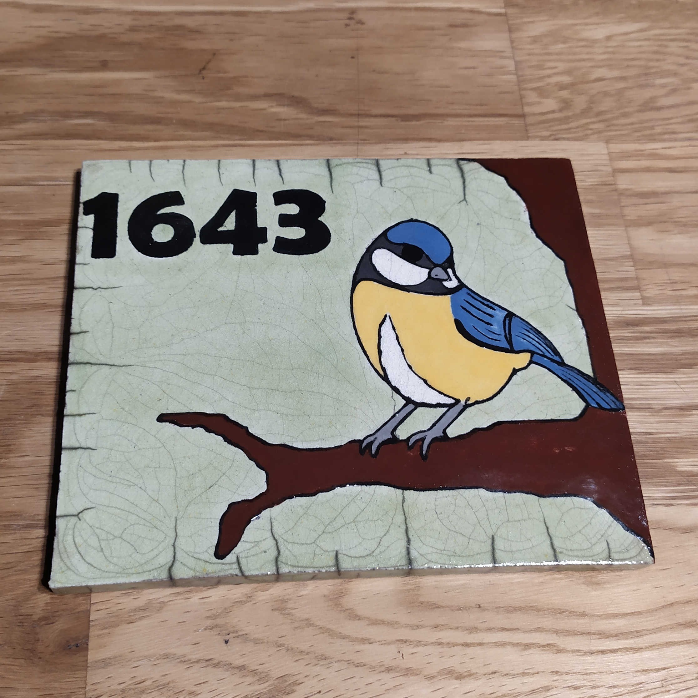 Plaque mésange