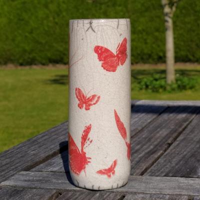 Papillons rouges
