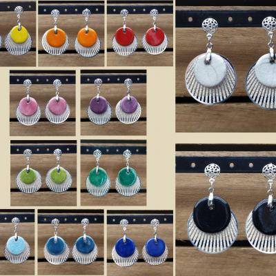 Boucles d'oreilles Soleil