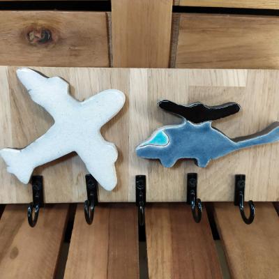 Patère Avion et Hélico